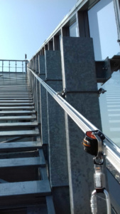 contrôle de rail de sécurité