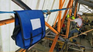 Formation pose de ligne de vie temporaire – installation d’un dispositif antichute en travaux en hauteur