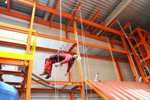 Formation au secours et à l’intervention d’urgence lors de travaux en hauteur