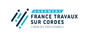 Logo France Travaux sur Cordes – organisme certificateur du CQP cordiste