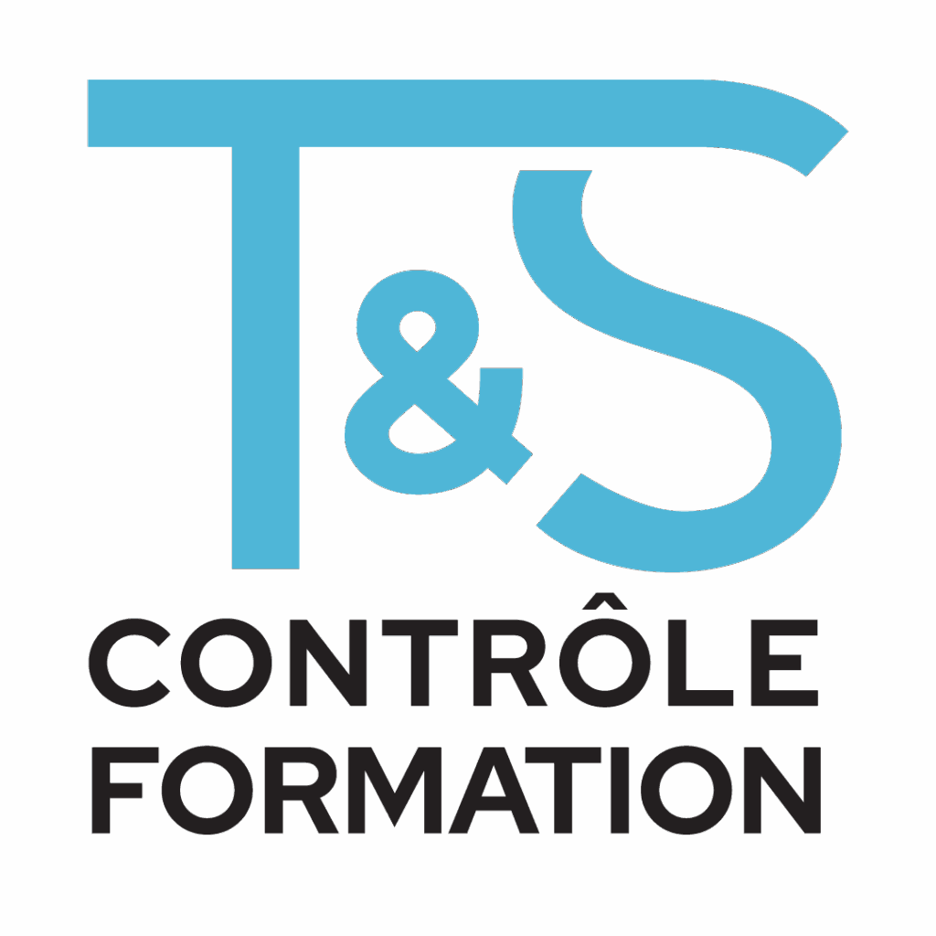 Logo T&S Contrôle et Formation – organisme de formation travaux en hauteur à Lyon