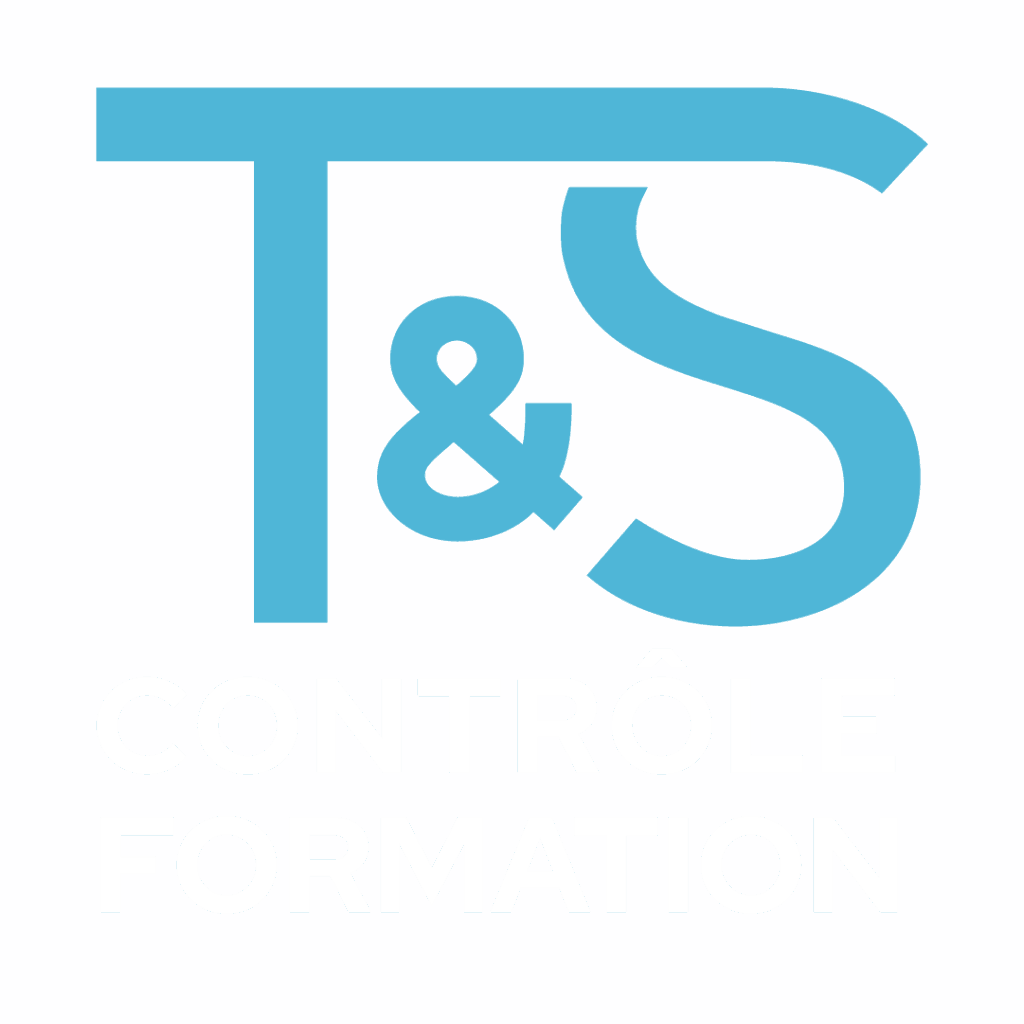 Logo T&S Contrôle et Formation – organisme de formation travaux en hauteur à Lyon